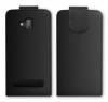 Nokia Lumia 610 Leather Flip Case Black (OEM)